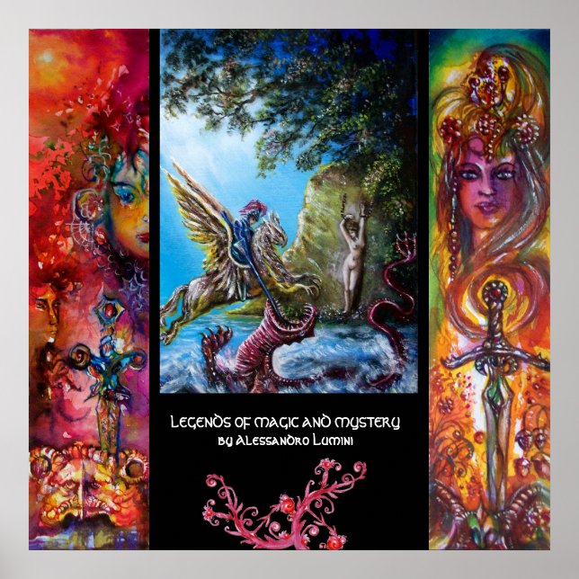 AFFICHES LÉGENDES DE MAGIE ET DE MYSTÈRE 4 (Devant)