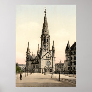Affiches L'église commémorative de Wilhelm d'empereur,