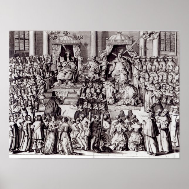 Affiches L'Église d'Angleterre contre la papauté (Devant)