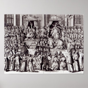 Affiches L'église de l'Angleterre contre la papauté