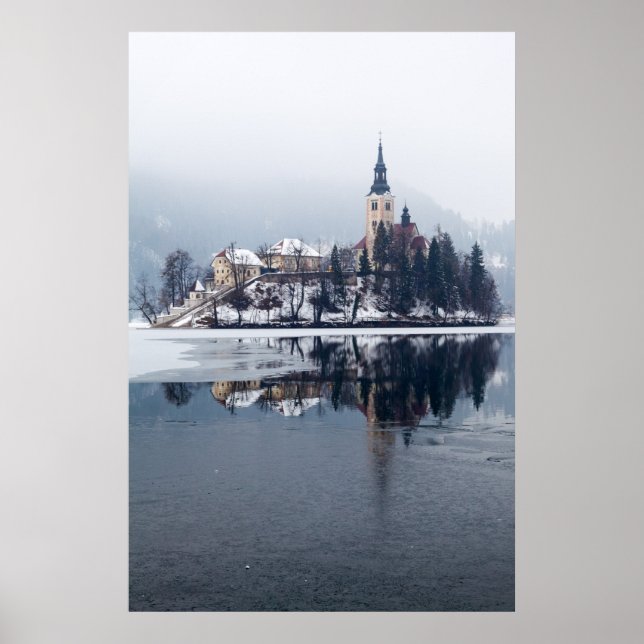 Affiches L'église des petites îles (Devant)