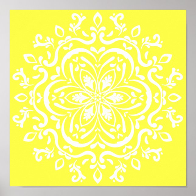 Affiches Lemon Mandala (Devant)