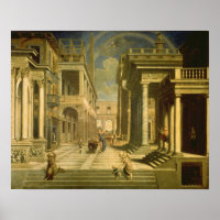 L'empereur Augustus et le Sibyl, 1535