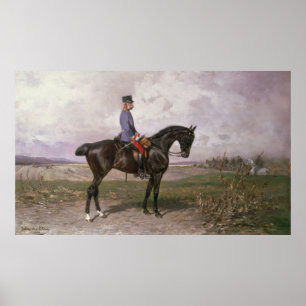 Affiches L'empereur François Joseph Ier sur son cheval autr
