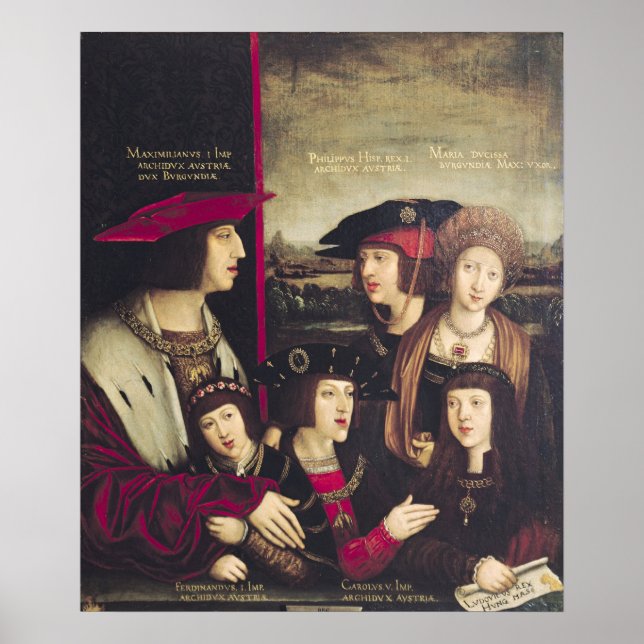 Affiches L'empereur Maximilien Ier (Devant)