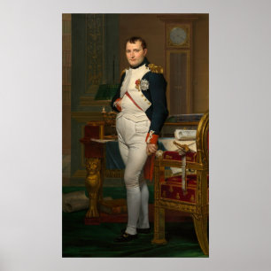 Affiches L'Empereur Napoléon dans son étude aux Tuileries