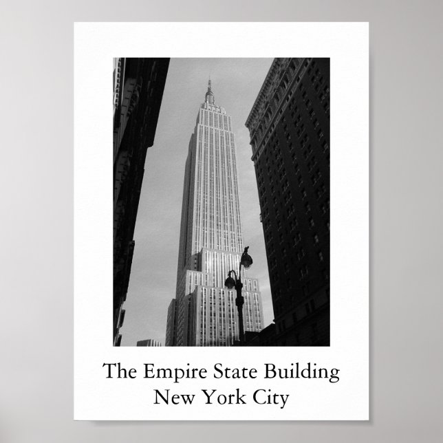 Affiches L'Empire State Building (Devant)
