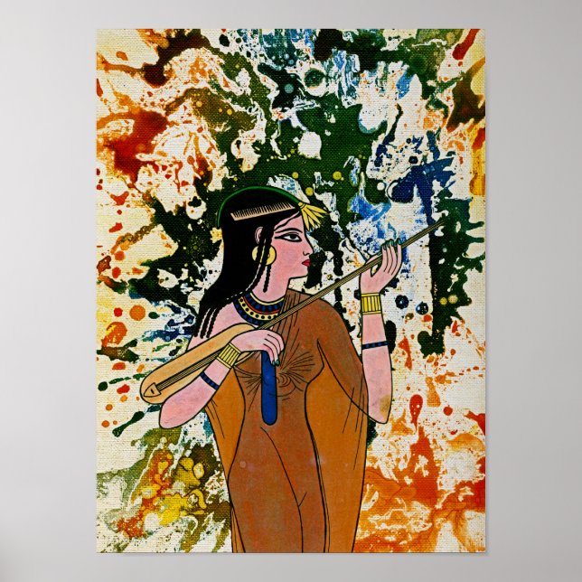 Affiches L'Enchanteuse égyptienne par Michael Moffa (Devant)