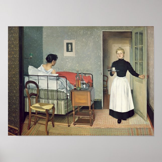 Affiches L'enfant malade 1892 (Devant)