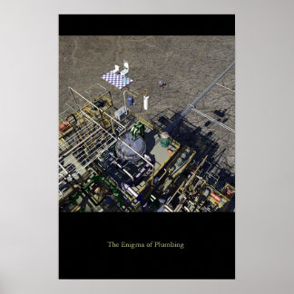 Affiches L'énigme de la plomberie