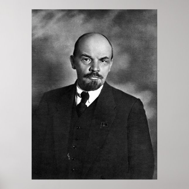 Affiches Lenin photo portrait (Devant)