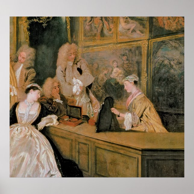 Affiches L'Enseigne de Gersaint, 1720 (Devant)