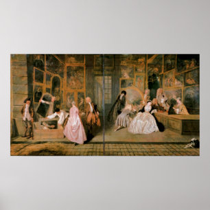 Affiches L'Enseigne de Gersaint, 1720