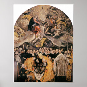 Affiches L'Enterrement du Comte d'Orgaz par El Greco