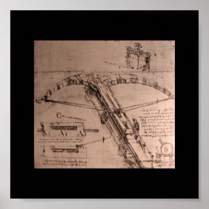 Affiches Leonardo da Vinci, conception pour une énorme