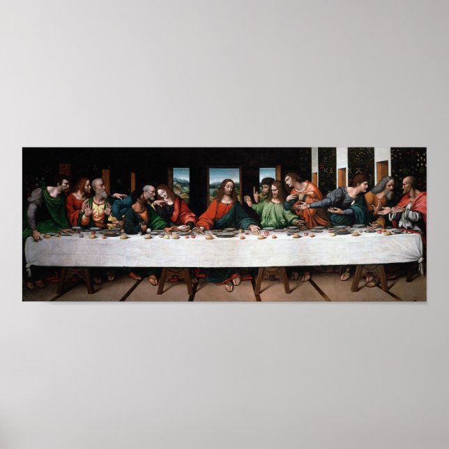 Affiches Leonardo da Vinci - Last Supper Renaissance Art (Devant)