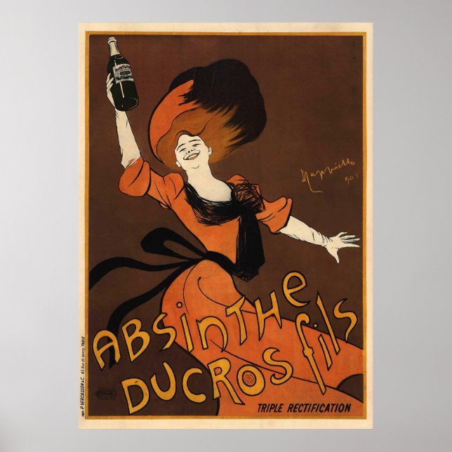 Affiches Leonetto Cappiello Absinthe Ducros Fils (Devant)
