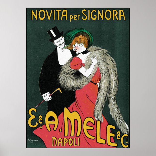 Affiches Leonetto Cappiello Novita Par Signora (Devant)