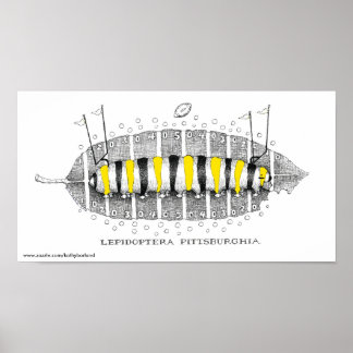 Affiches Lepidoptera Pittsburghia-Zazzle, www.zazzle.com...