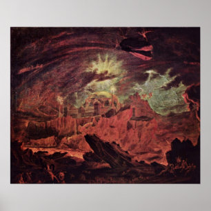 Affiches Les anges tombés en enfer par John Martin