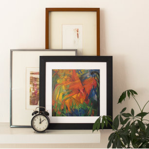 Affiches Les animaux dans un paysage par Franz Marc