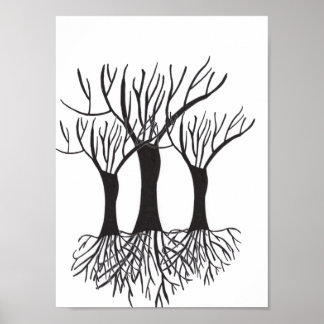 Affiches Les arbres dansants