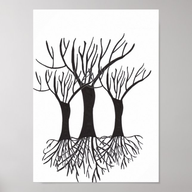 Affiches Les arbres dansants (Devant)