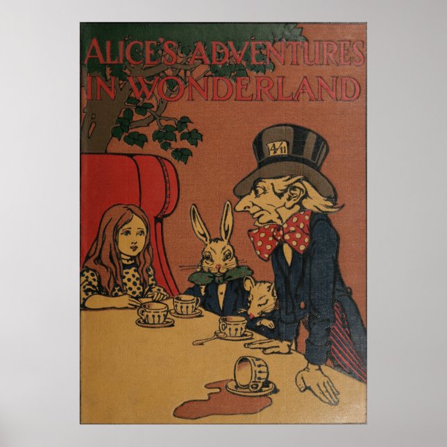 Affiches Les aventures d'Alice au pays des merveilles (Devant)