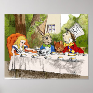 Affiches Les aventures d'Alice au pays des merveilles