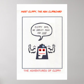 Affiches Les aventures de Clippy, Meet Clippy