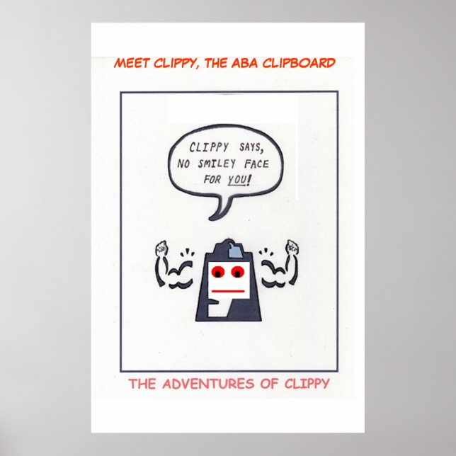 Affiches Les aventures de Clippy, Meet Clippy (Devant)