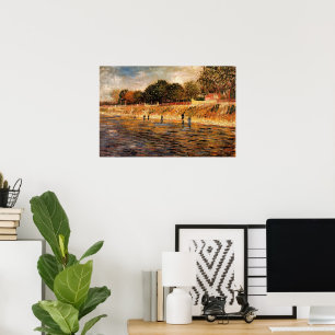 Affiches Les berges de la Seine par Vincent van Gogh
