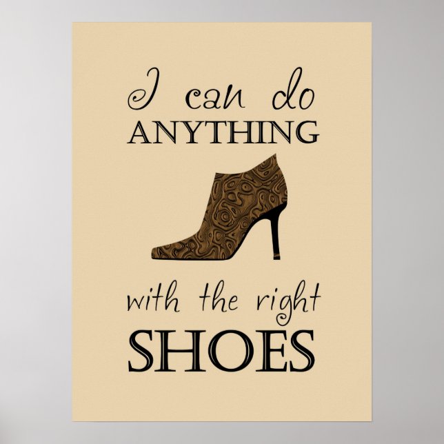 Affiches Les bonnes chaussures (Devant)