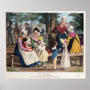 Affiches Les bonnes d'enfants, 1820
