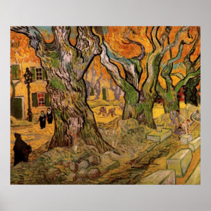 Affiches Les Cantonnier par Vincent van Gogh