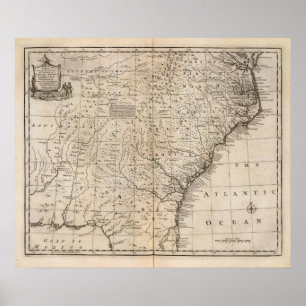 Affiches Les Carolinas et la Géorgie