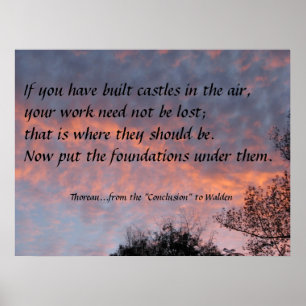 Affiches Les châteaux dans l'air