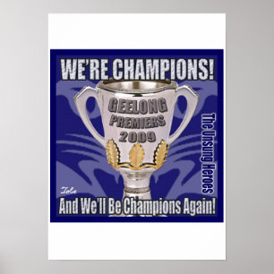 Affiches Les Chats - Champions 2009