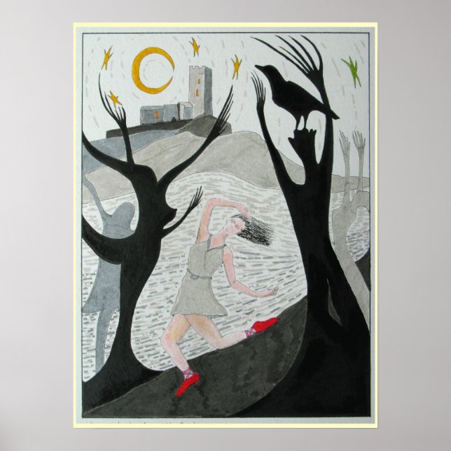 Affiches Les chaussures rouges (Devant)