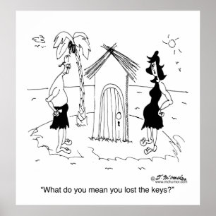 Affiches Les clés perdues sur Desert Island