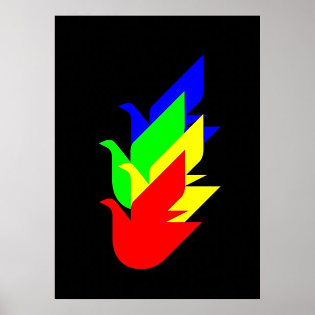 Affiches Les colombes de la paix (Devant)