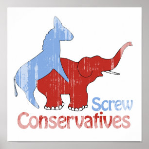 Affiches Les conservateurs de vis se sont fanés