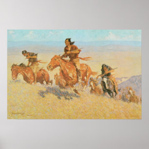Affiches Les Coureurs de Buffalo, Big Horn Basin de Remingt