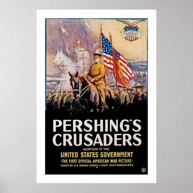 Affiches Les Croisés de Pershing (Devant)