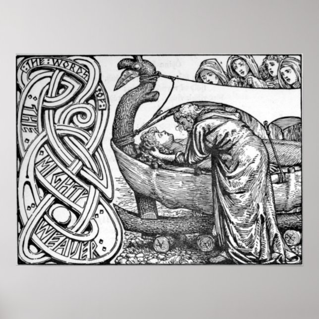 Affiches Les Dernières paroles d'Odin à Baldr (Devant)