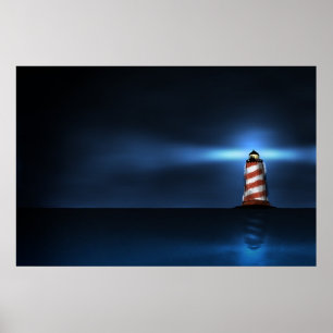 Affiches Les Deux et le phare