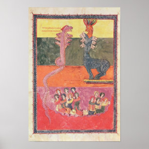 Affiches Les dragons, du Girona Beatus