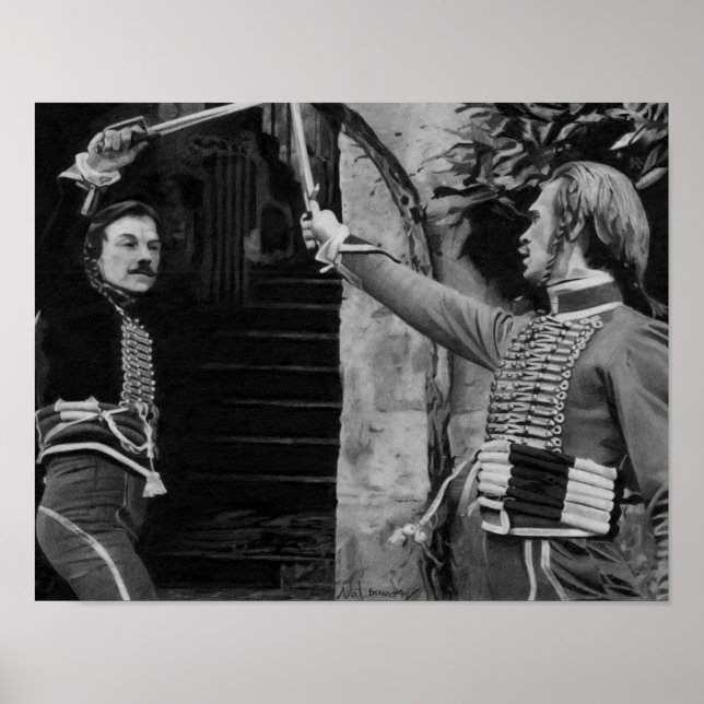 Affiches Les duellistes (Devant)