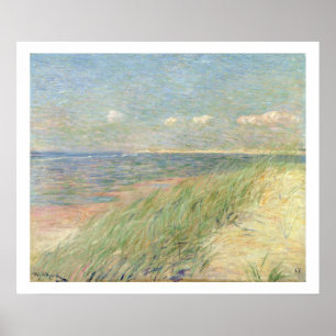 Affiches Les Dunes du Zwin, Knokke, 1887 (huile sur toile)