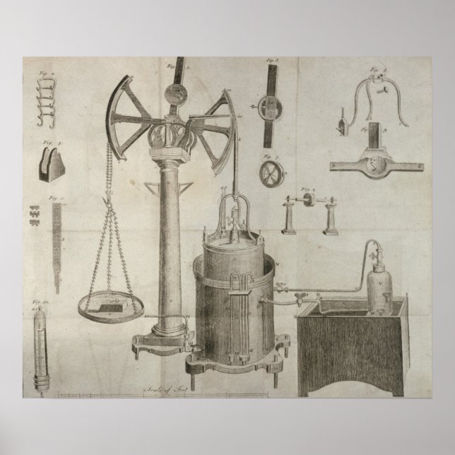 Affiches Les éléments de la chimie (Devant)